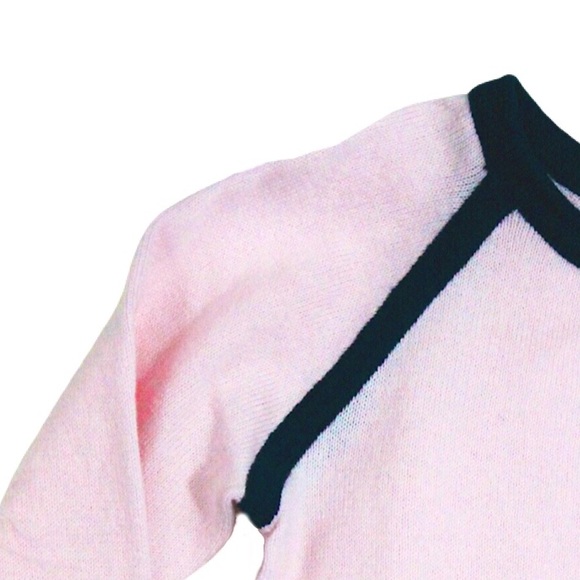 NWT Baby Gap Pink/Navy Puppy 🐶 Charm Sweater - Picture 3 of 6